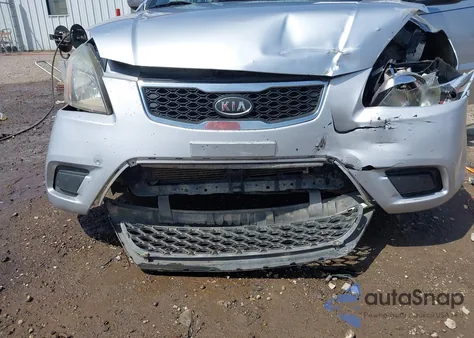 2011 Kia Rio Lx from USA, damaged, VIN KNADH4A37B6750325